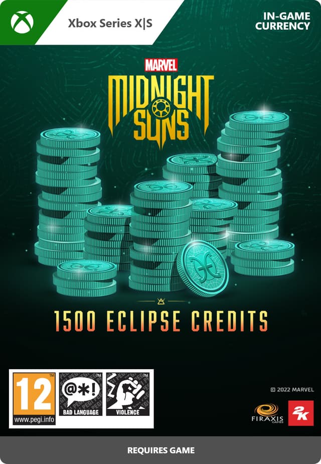 Marvel's Midnight Suns - 1,500 Eclipse Credits - Xbox Series X,Xbox Se