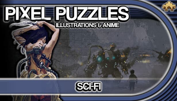 Pixel Puzzles Illustrations & Anime - Jigsaw Pack: Sci-Fi - PC Windows
