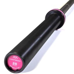Kraftmark International barbell 50 mm vægtløftning sort rå 20 kg