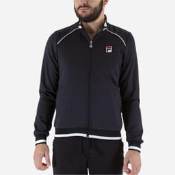 Fila Jacket Spike, Padel og tennisjakke herrer Sort læder XL