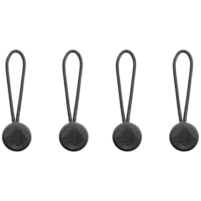 Perfect Design anker for bagasjestropper 4-pakning (sort)