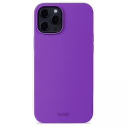 holdit iPhone 12 Pro Max Cover Silikone Bright Purple