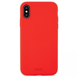 holdit iPhone X/iPhone Xs Cover Silikone Chili Red
