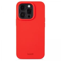 holdit iPhone 14 Pro Kuori Silikoni Chili Red