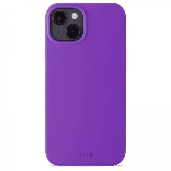 holdit iPhone 14 Plus Skal Silikon Bright Purple