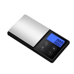 Laddningsbar digitalvåg 200 g / 0,01 g Svart