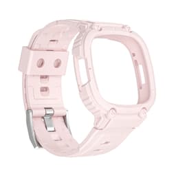 Fitbit Versa 3/4 Armor integroitu kelloranneke Vaaleanpunainen