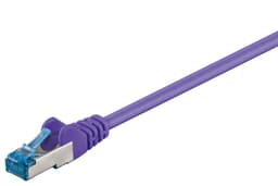 Goobay Patchkabel CAT 6A, S/FTP (PiMF), violett, 2 m