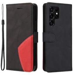 KS Plånboksfodral till Samsung Galaxy S23 Ultra - Svart