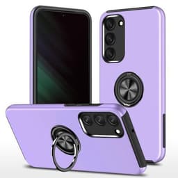 Samsung Galaxy S23+ Sormenrengastuki Hybridikotelo - Violetti