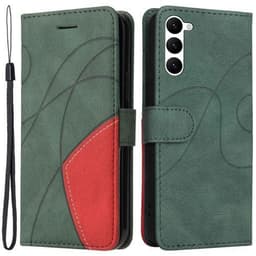KT Plånboksfodral till Samsung Galaxy S23 - Grön/Röd