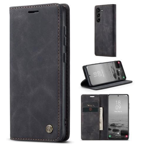 CASEME Plånboksfodral Samsung Galaxy S23 - Svart