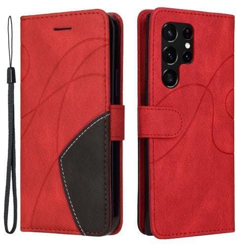 KS Plånboksfodral till Samsung Galaxy S23 Ultra - Röd