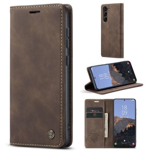 CASEME Plånboksfodral Samsung Galaxy S23+ - Coffee