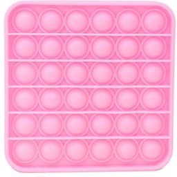 INF Pop it Fidget toy square Rosa