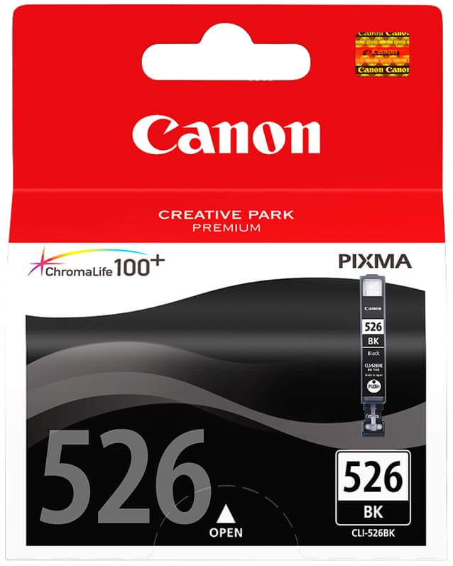 Canon blekkpatron CLI-526BK Sort