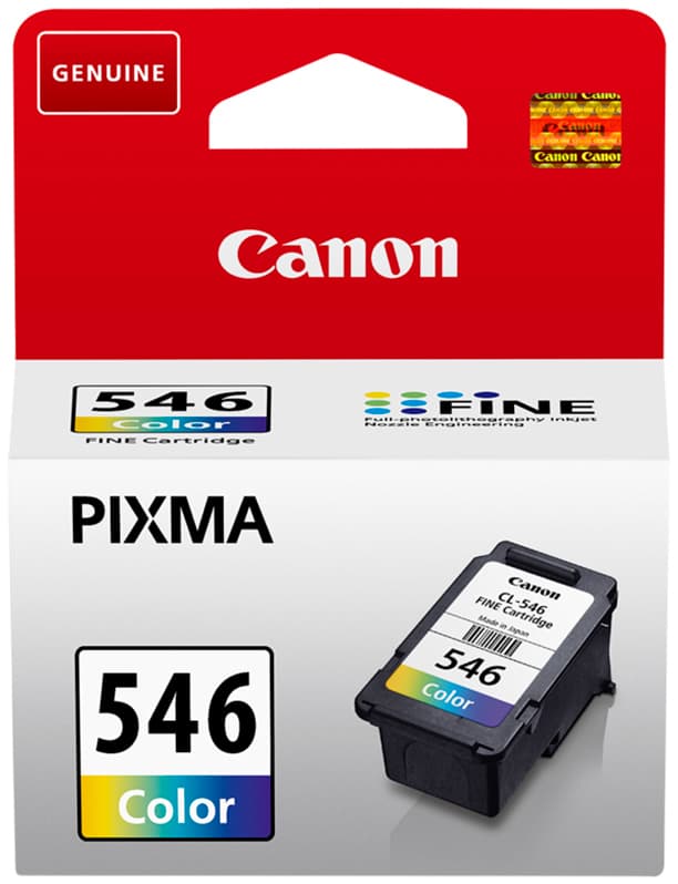 Canon blekkpatroner CL-546 Cyan Magenta Gul