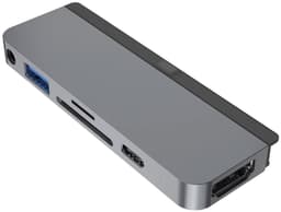 Hyper HyperDrive 6-i-1 iPad Pro USB-C-hubb (space grey)