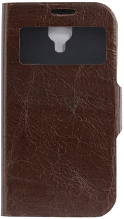 Sandstrøm Galaxy S4 læderetui - brun
