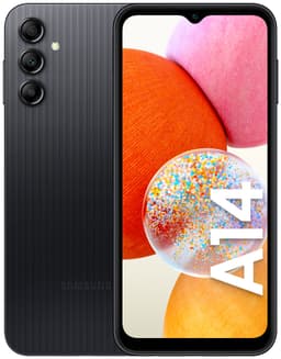 Samsung Galaxy A14 smartphone 4/64GB (sort)