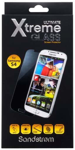Sandstrøm skærmbeskyttelse til Samsung Galaxy S4