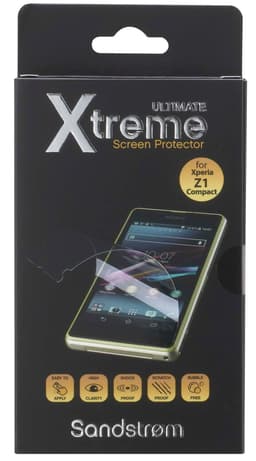Sandstrøm Ultimate Xtreme Sony Xperia Z1 Compact näytönsuoja