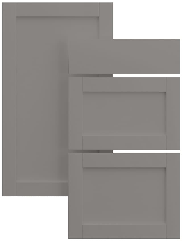 Epoq Trend Eco høyt dekkpanel til kjøkken 211 (steel grey)