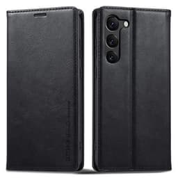 LC.IMEEKE Wallet Case Fodral Samsung Galaxy S23+ (Plus) - Svart
