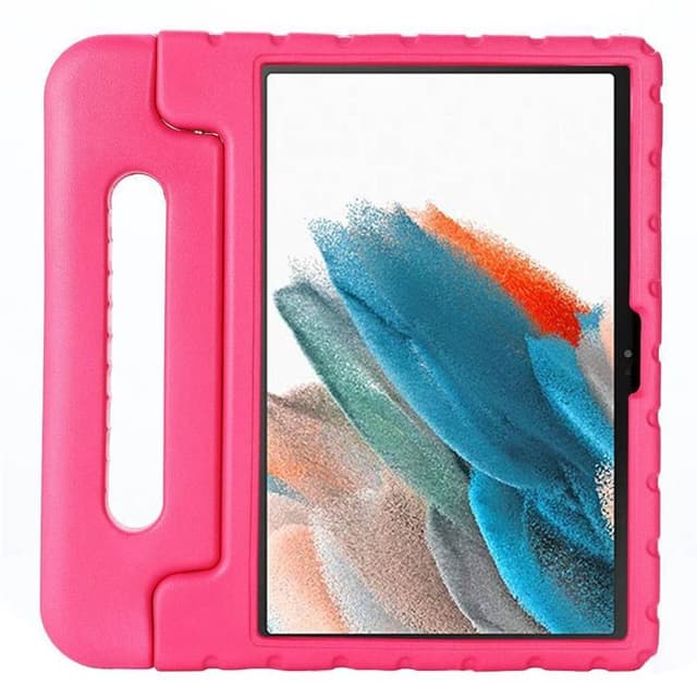 EVA kuori kahvalla Samsung Galaxy Tab A8 10.5 (2021) - Vaaleanpunainen