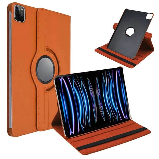 360° käännettävä kotelo Apple iPad Pro 11 (2021) - Oranssi