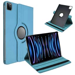 360° roterbart fodral Apple iPad Pro 12.9 (2021) - Ljusblå