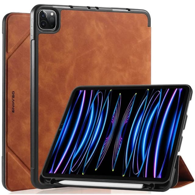 DG-Ming Aktivt Fodral Apple iPad Pro 11 (2022) - Brun