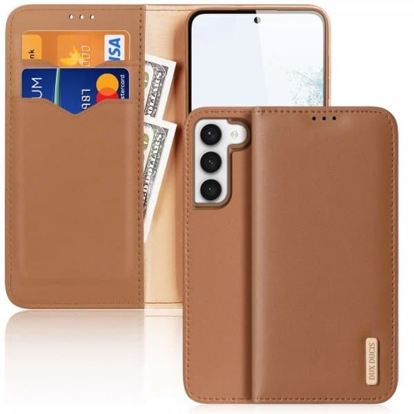 DUX DUCIS Samsung Galaxy S23 Fodral Hivo Series Brun