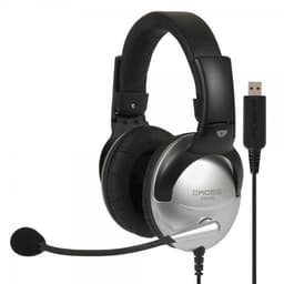 Koss Headset SB45 USB On-Ear Sølv/Svart