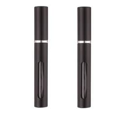 Pieni täyttöpullo hajuvettä varten täytettävä 5 ml 2 kpl Musta
