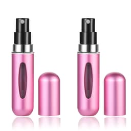 Mini Refillable Parfume Atomizer 2-Pack Lyserød
