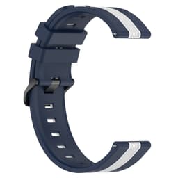 Silikonarmband Mørke blå 20 mm Huawei / Garmin / Samsung