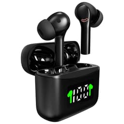 Trådløse øretelefoner ANC ENC støjreducerende Bluetooth 5.2 IPX5 Sort