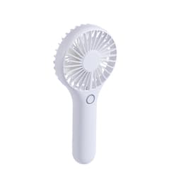 Ladattava Mini Fan Night Light 3 nopeutta 1200 mAh Valkoinen