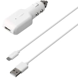 Sandstrøm biloplader med Micro USB