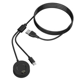 Laddningskabel för 2 i 1 klocka Svart 1.2 m Garmin Fenix 5