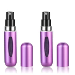 Liten reiseflaske for parfyme,  2-pakning Lilla 5 ml
