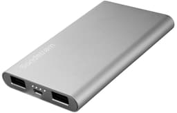Sandstrøm powerbank dual USB S6PB6K14 - sølv