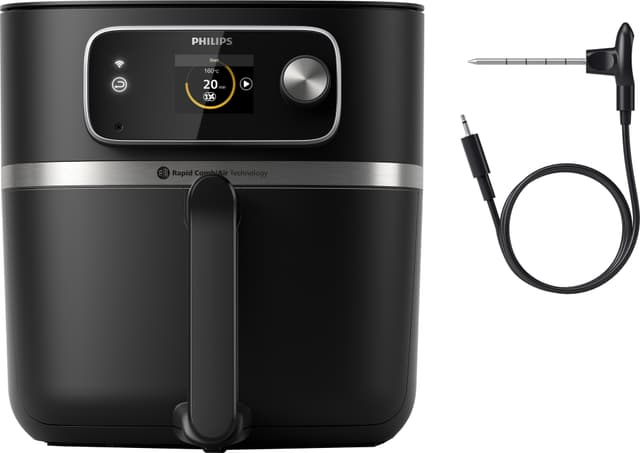 Philips Airfryer Combi 7000 Series 8.3L med steketermometer HD9880/90