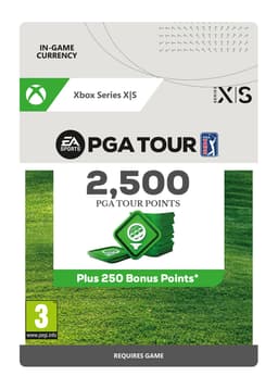 EA SPORTSPGA TOUR2,500 PGA TOUR POINTS - Xbox Series X,Xbox Series