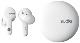 Sudio A2 trådløse in-ear hodetelefoner (hvit)