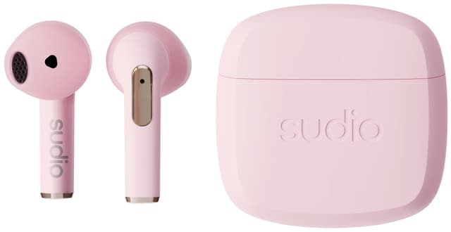 Sudio N2 trådløse in-ear hodetelefoner (rosa)
