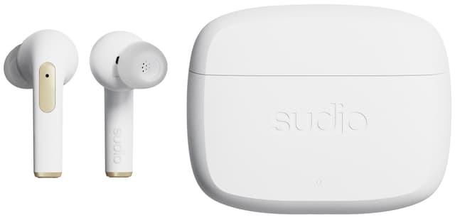 Sudio N2 Pro trådlösa in ear-hörlurar (vita)