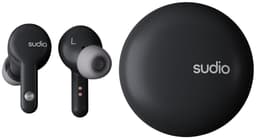 Sudio A2 trådlösa in ear-hörlurar (svarta)