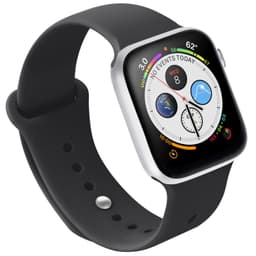 Silikone Rem Til Apple Watch (42/44mm) - Sort